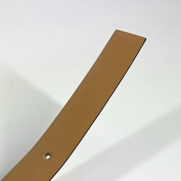 LOEWE Logo buckle belt Leather Black - Picture 4 of 10